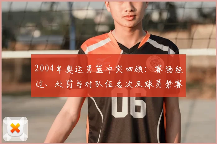 2004年奥运男篮冲突回顾：赛场经过、处罚与对队伍名次及球员禁赛后果