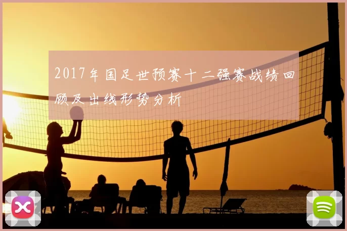 2017年国足世预赛十二强赛战绩回顾及出线形势分析